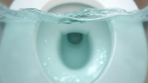 Jak usunąć kamień z WC poniżej linii wody