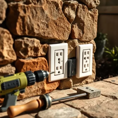 Jak Zamontować Gniazdka W Kamieniu Dekoracyjnym