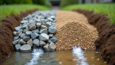 Jaki kamień pod drenaż oczyszczalni