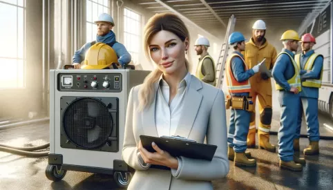 Rodzaje mobilnych osuszaczy przemysłowych